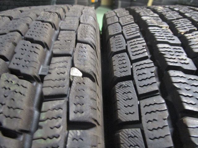 送料無料　スタッドレス　145/80R12　80/78N　2018年製　4本セット　9mmぐらい_画像4