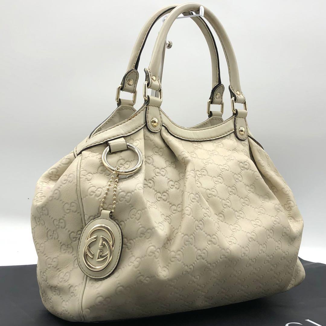 1円~GUCCI グッチ グッチシマ GG スーキー レザー ショルダー 1円~GUCCI グッチ グッチシマ GG スーキー レザー ショルダー