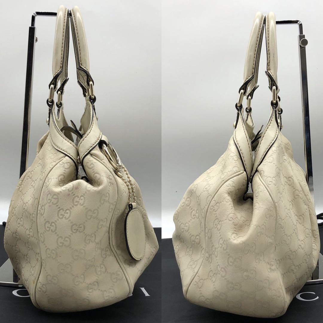1円~GUCCI グッチ グッチシマ GG スーキー レザー ショルダー 1円~GUCCI グッチ グッチシマ GG スーキー レザー ショルダー