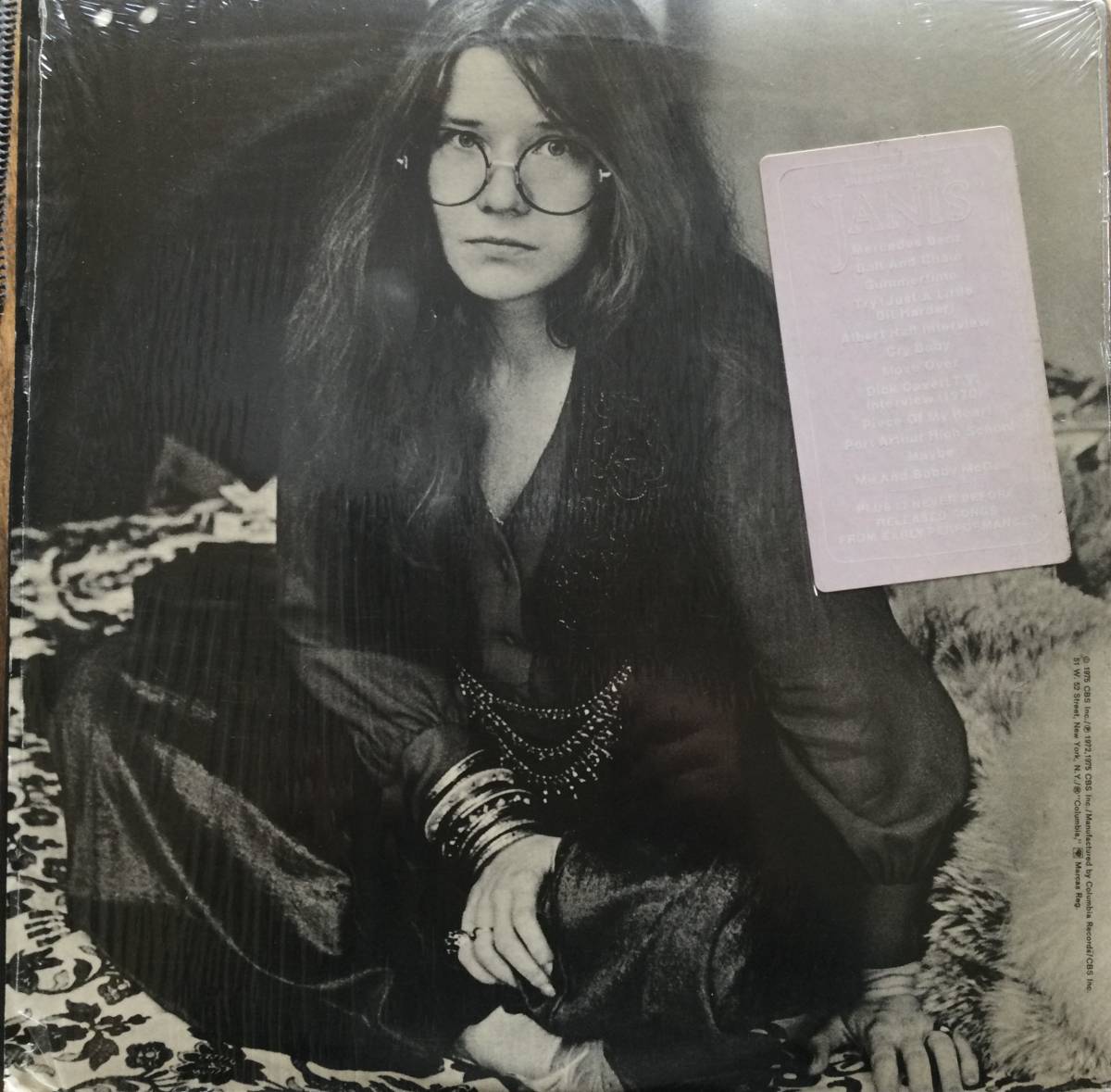 ●LPレコード【ロック名盤】「2枚組」『ジャニス・ジョプリン/JANIS JOPLIN」MONO USA 盤シュリンク稀少盤。_画像2