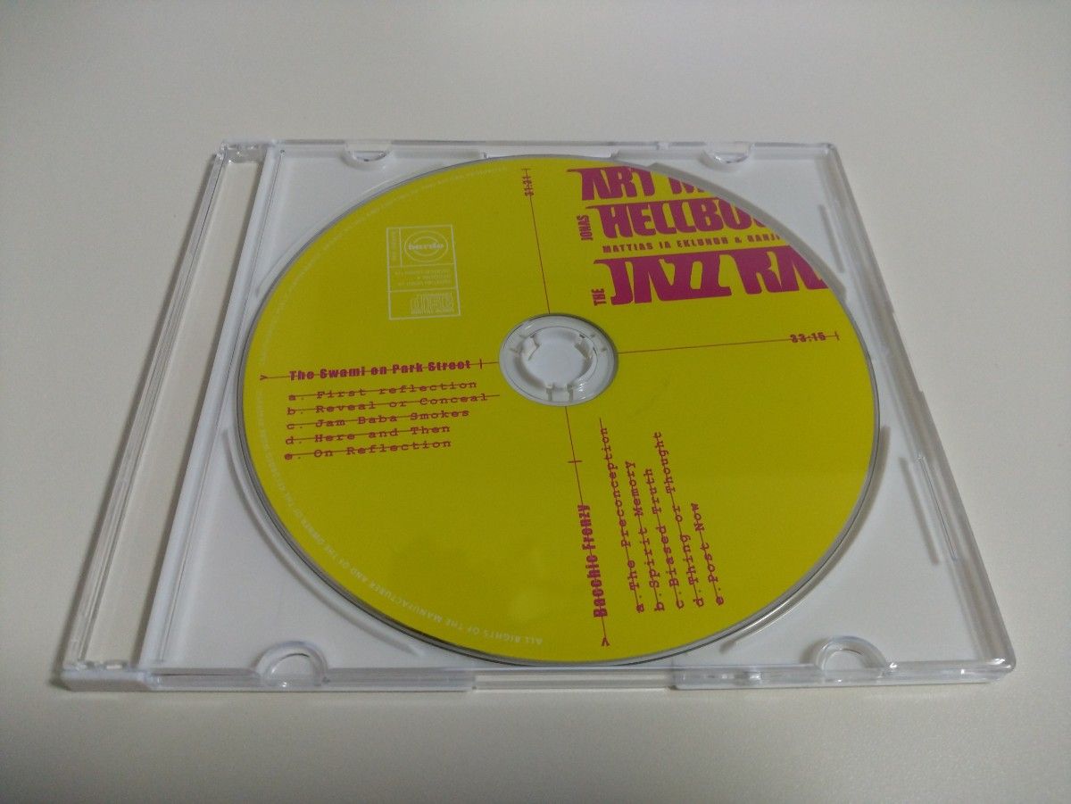 Jonas Hellborg The Jazz Raj ヨナス・ヘルボーグ Mattias Eklundh マティアス・エクルンド