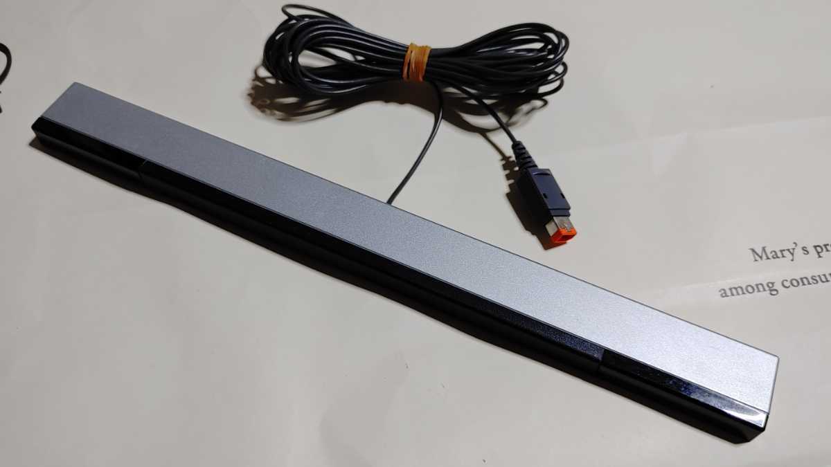 [ anonymity delivery ] nintendo genuine products * operation verification ending *Wii * Wii U common sensor bar * silver *RVL-014