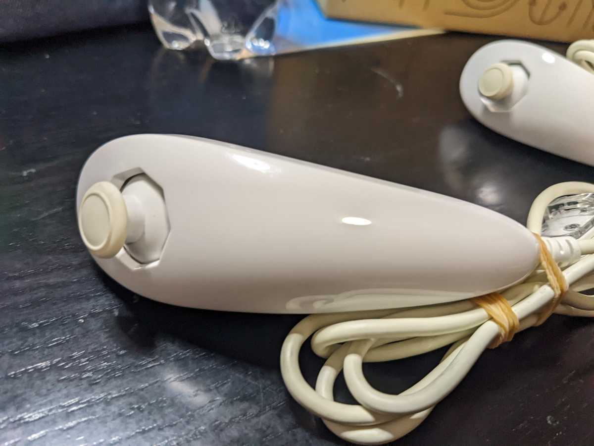 【送料無料2個】ニンテンドー　Wii ヌンチャク白　Wiiリモコン　RVL-004　ホワイト_画像4