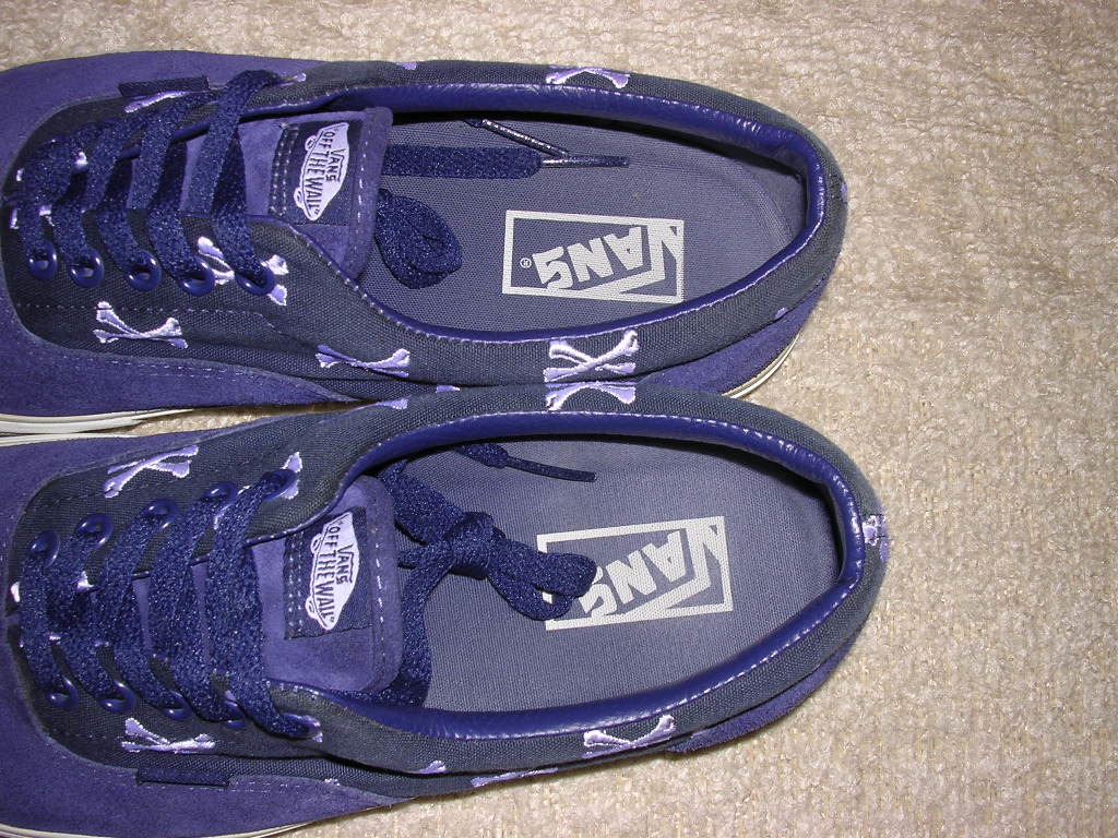 初期 07年 WTAPS × VANS SYNDICATE ERA S CROSSBONES/NAVY US11 vintage old エラ クロスボーン ダブルタップス バンズ_画像7