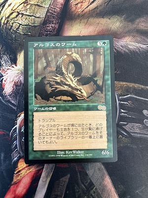 MTG　アルゴスのワーム　日本語版　4枚まで_画像1