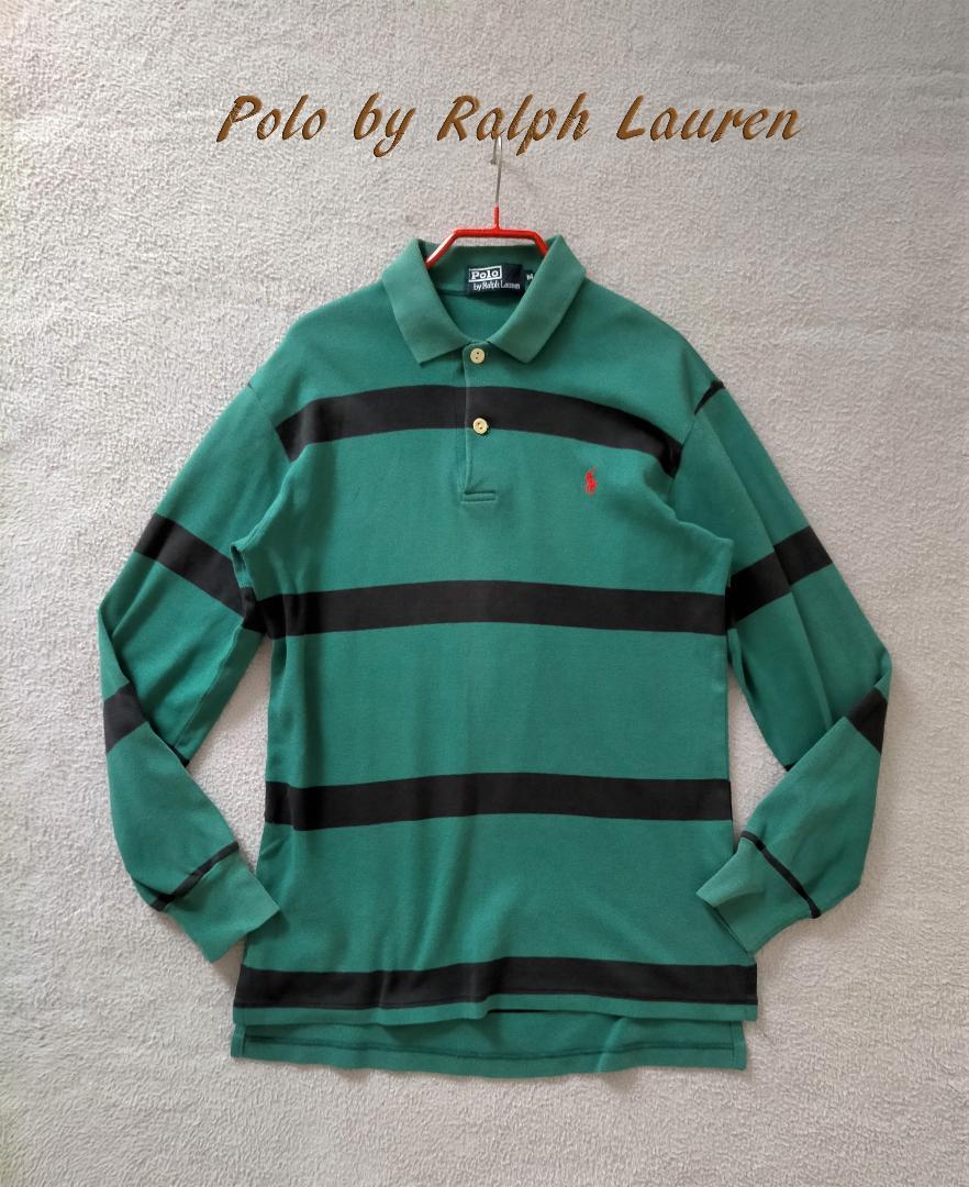 8090S　Polo by Ralph Lauren ロングスリーブポロシャツM m70642053553