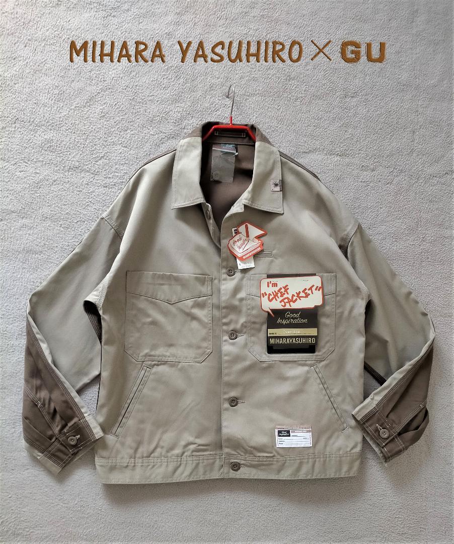 新品 ミハラヤスヒロ GU ワークジャケット　シャフジャケット L m94990211789