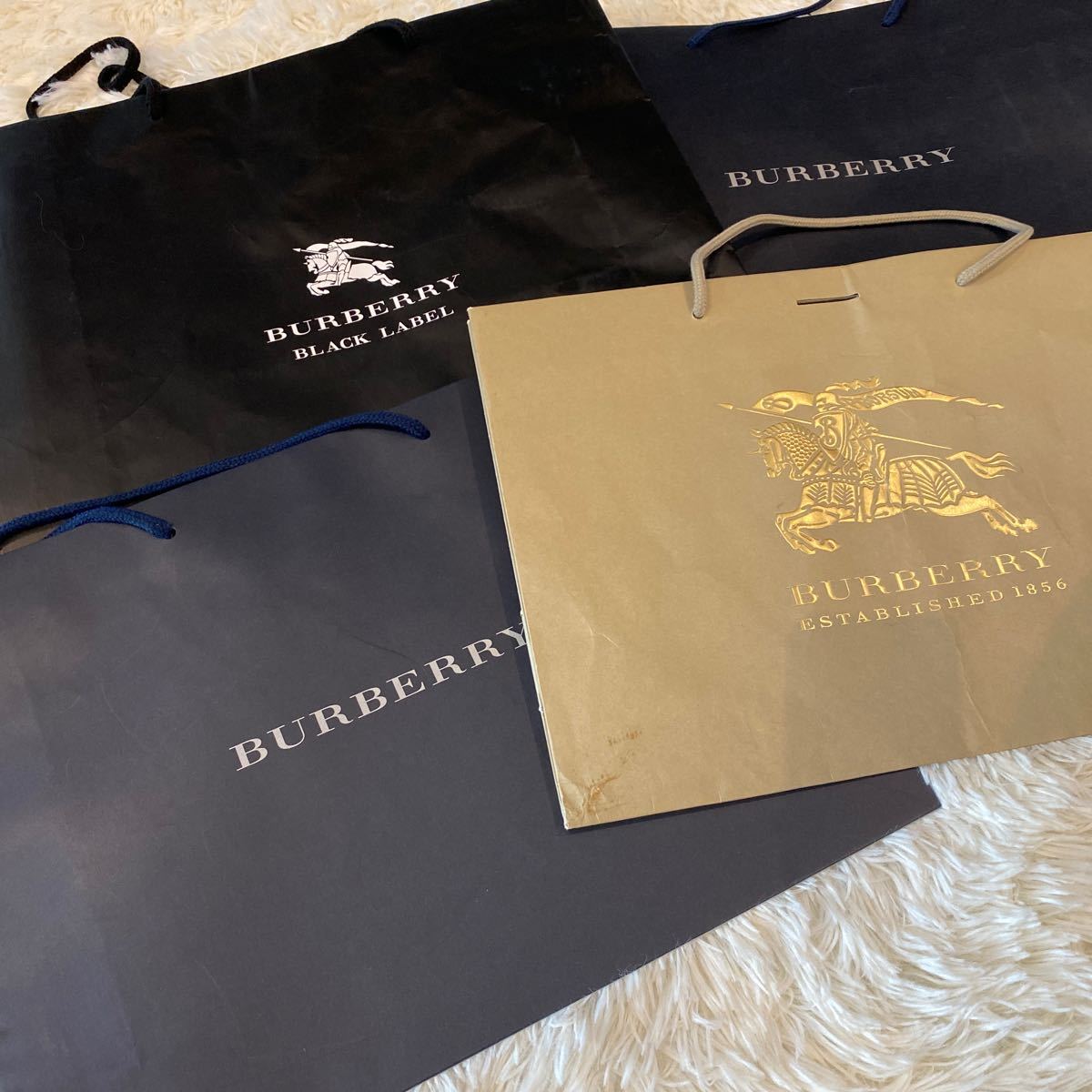 Burberry バーバリー 紙袋 ショッパー ショップ袋 ブランド ブランド紙袋 袋 6点 まとめ売り 1円スタート_画像2