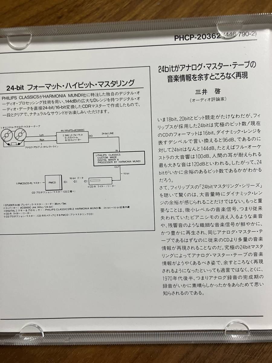 高音質盤・24bit！ブレンデル(P) クリーヴランド弦楽四重奏団　シューベルト　ピアノ五重奏曲イ長調D.667 （op.114）「ます」_画像8