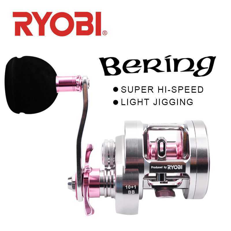 リョービRYOBI海外モデルBERING 右ハンドル　ライトジギング　　バリウスGR兄弟モデル ベイトリール_画像1