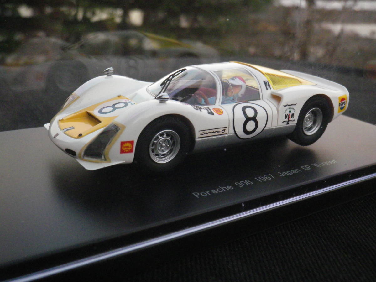 絶版！ MMP 1/43 Porsche ポルシェ 906 生沢徹 #8 1967 Japan GP