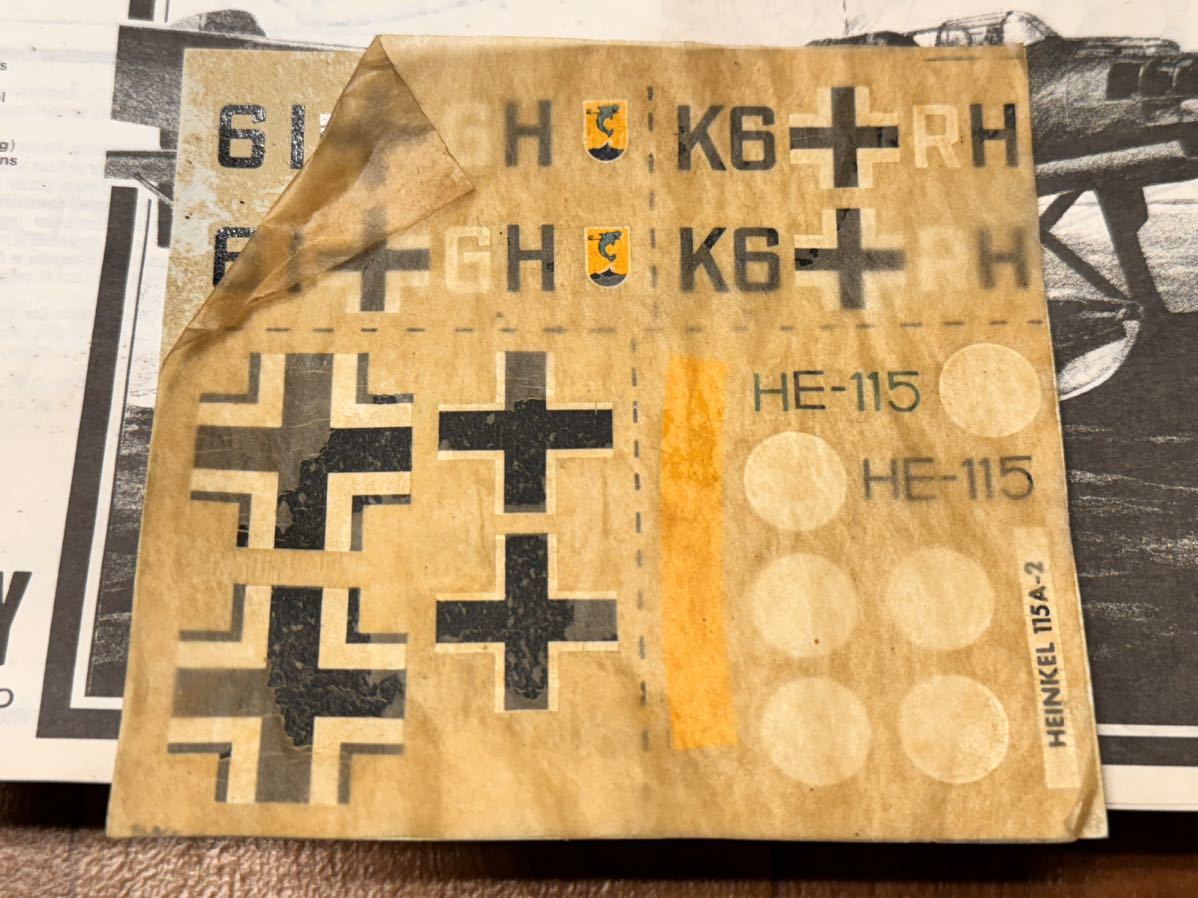 12058 1/72 Matchbox PK-403 Heinkel He 115 Matchbox высокий nkeruHe-115 не собран товар 