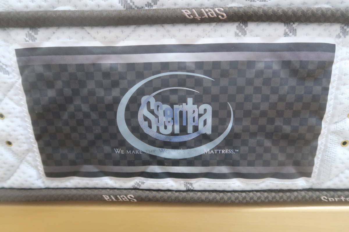 展示/Serta/サータ/ペディック85 GF BOXトップ・ハード/高級モダン/セミダブルベッド_画像7
