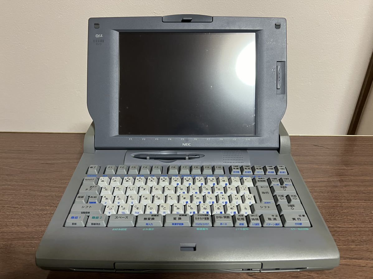 トップ NEC 文豪 マルチメディア ワード プロセッサ JX-A500 ワープロ