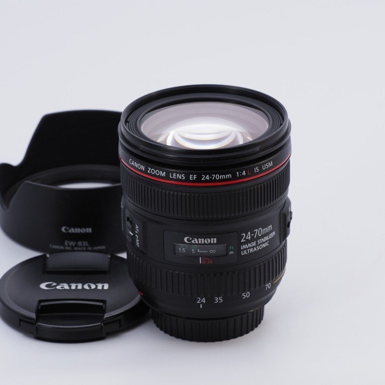Canon キヤノン 標準ズームレンズ EF24-70mm F4 L IS USM フルサイズ対応 #8528の画像1
