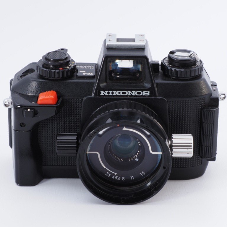 2022年レディースファッション福袋特集 Nikon ニコン NIKONOS IV-A ブラック NIKKOR 35mm F2.5 ニコノス 水中カメラ #8537 ニコン