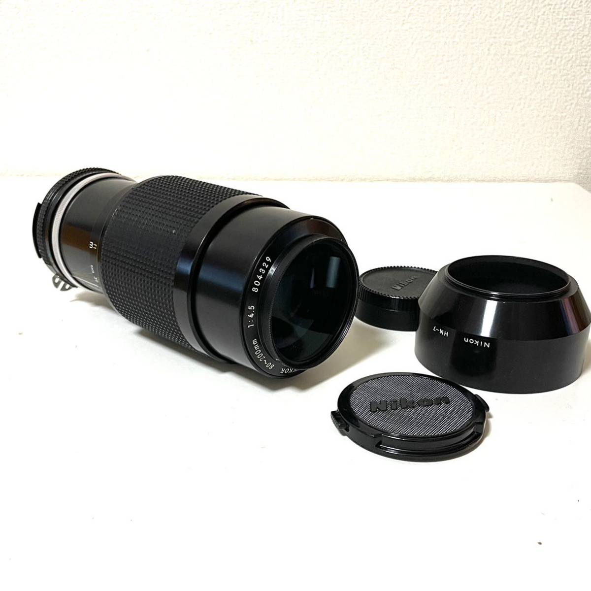 NIKKOR 80-200mm zoom Lenz ニコン カメラレンズ レンズ _画像9