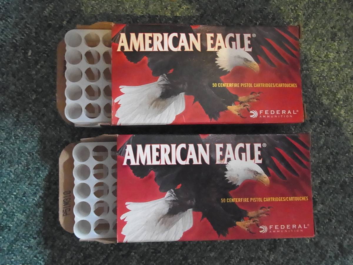 AMMO空箱 AMERICAN EAGLE 9mm luger 115/147 Gr. 1箱（トレイ付き）_画像4