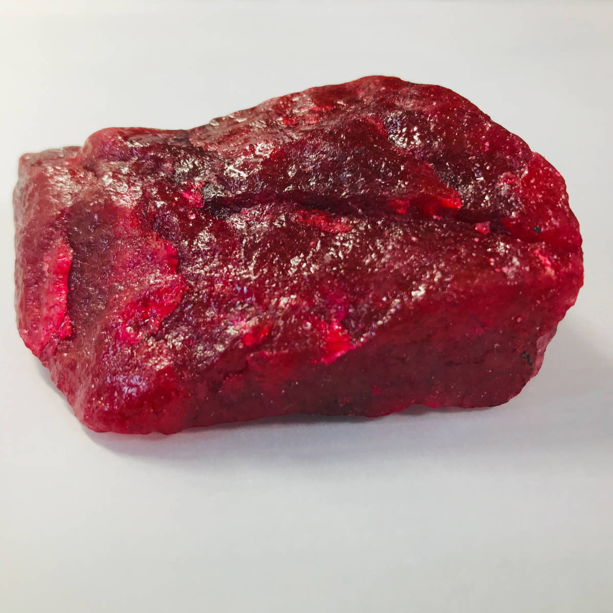 【大地のパワー絶大】天然ルビーコランダム 原石 873.95Ct Ruby 天然石 パワーストーン 鑑別書付き ソーティング Corundum 宝石 鑑賞石_画像3