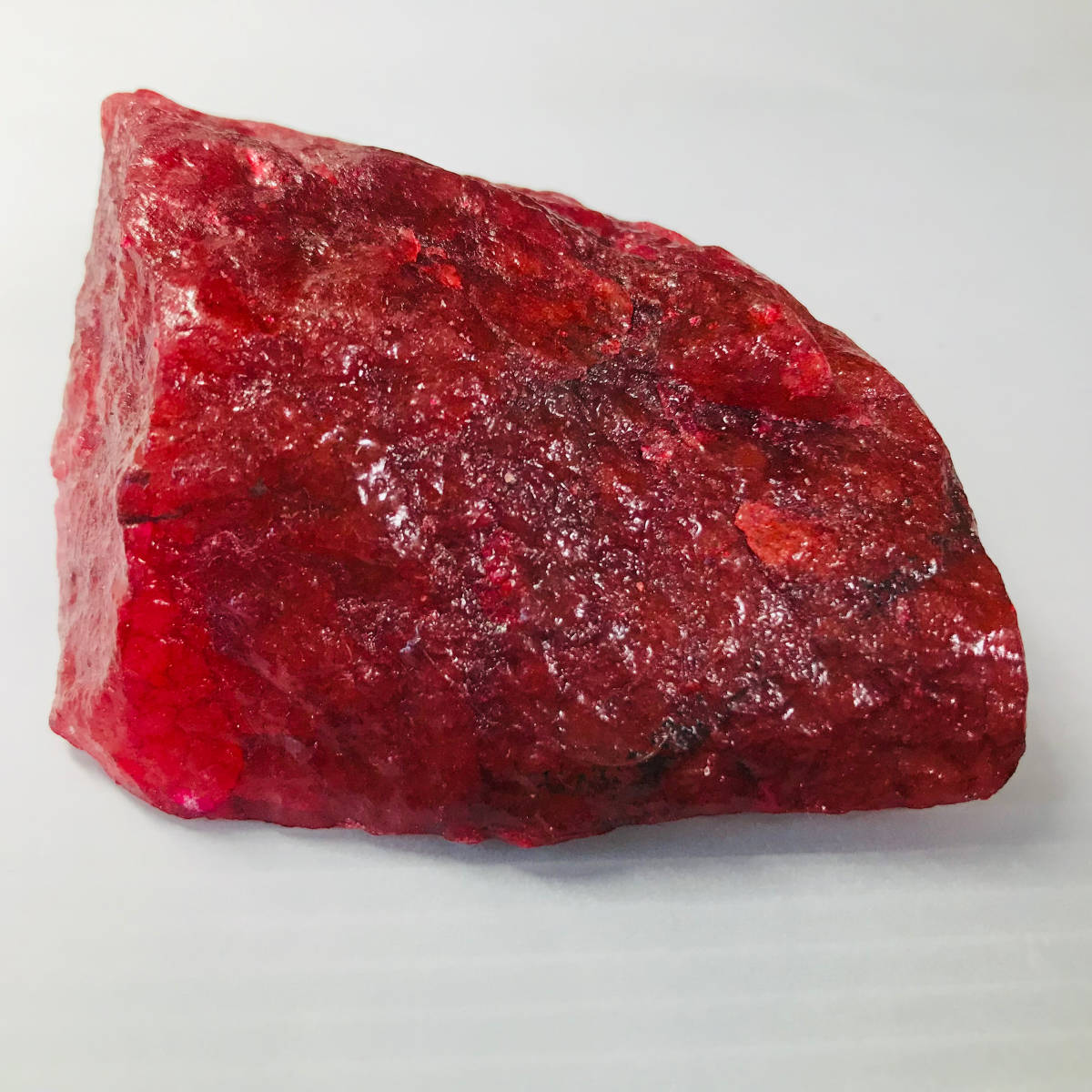 【大地のパワー絶大】天然ルビーコランダム 原石 873.95Ct Ruby 天然石 パワーストーン 鑑別書付き ソーティング Corundum 宝石 鑑賞石_画像6