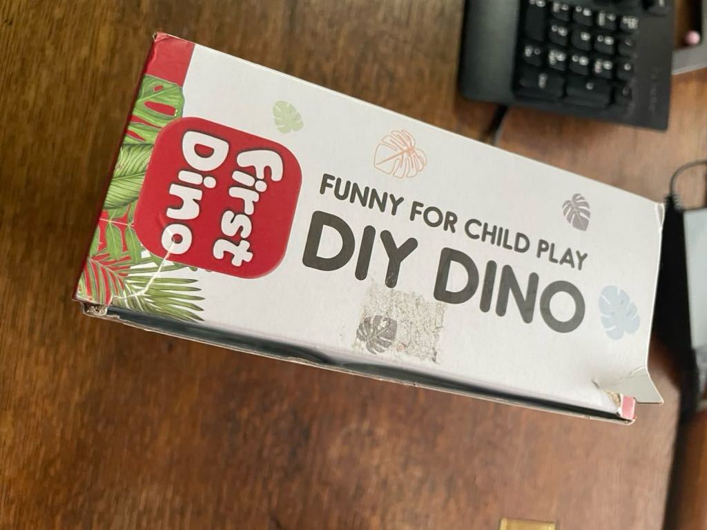 恐竜 玩具 トリケラトプス 海外製 8歳以上 DIY DINO　FIRST DINO 小児玩具 知育玩具フィギュア ダイナソー_画像6