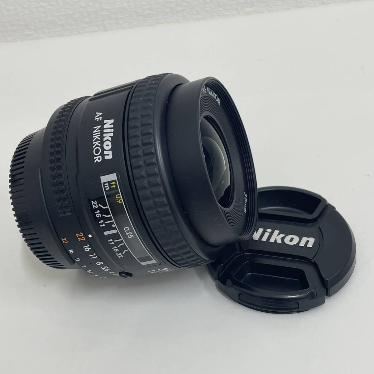 #8471AZ Nikon NIKKOR LENS AF 35㎜ f/2D 50㎜ f/1.8D まとめ ニコン レンズ 現状品_画像2