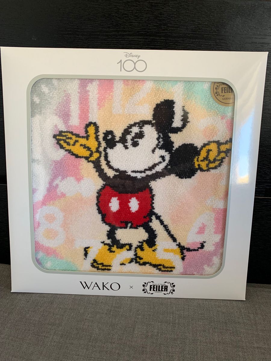 フェイラー FEILER ハンカチ コラボ 和光 ミッキー 時計 WAKO フェイラー FEILER ハンカチ コラボ 和光 ミッキー 時計 WAKO