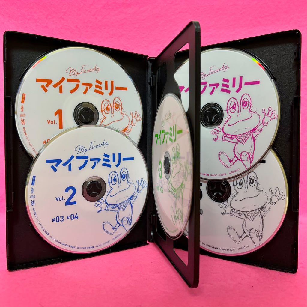 【新品ケース付き】マイファミリー DVD 全5巻 全巻セット レンタル レンタル落ち