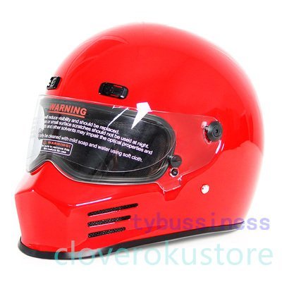 最新作★日本未発売バイクヘルメットガラス繊維フルフェイスオンロードCRGヘルメットサイズ S-XXL選択可能レッド_画像1