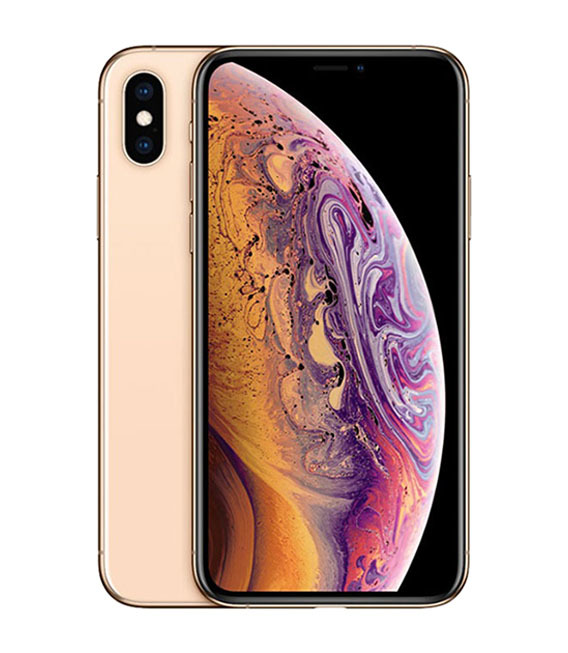 iPhoneXS[256GB] au MTE22J ゴールド【安心保証】_画像1