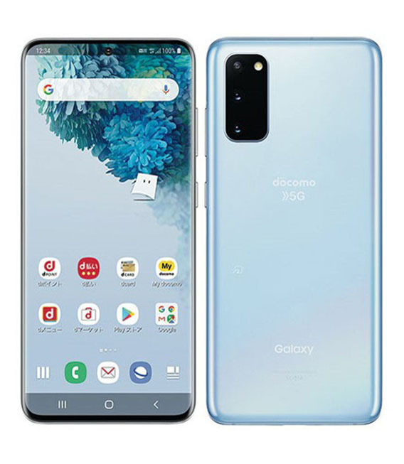 Galaxy S20 5G SC-51A[128GB] docomo クラウドブルー【安心保 …