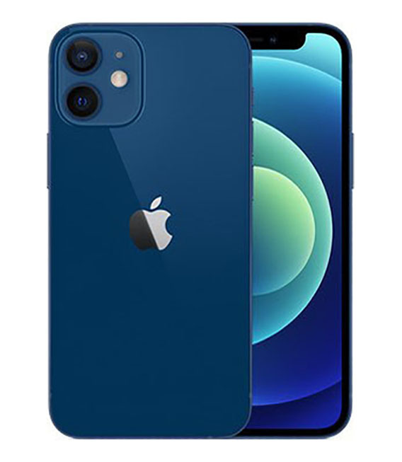 iPhone12 mini[256GB] SIMロック解除 docomo ブルー【安心保証】_画像1