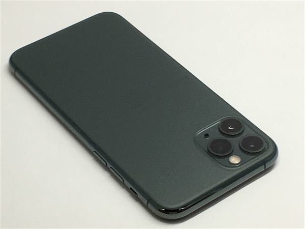 iPhone11 Pro[64GB] SIMロック解除 au ミッドナイトグリーン【…_画像4