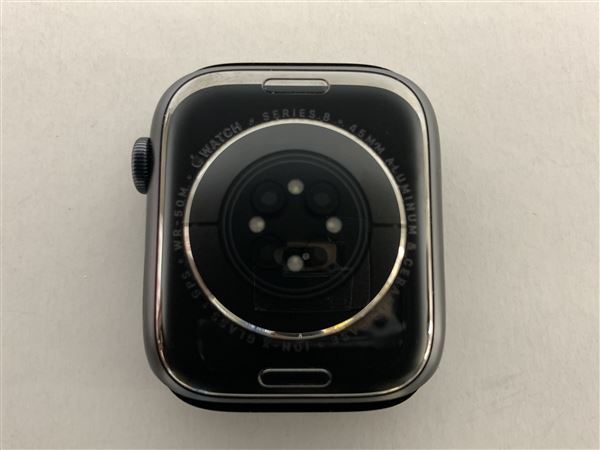 Series8[45mm GPS]アルミニウム ミッドナイト Apple Watch MNP…_画像5