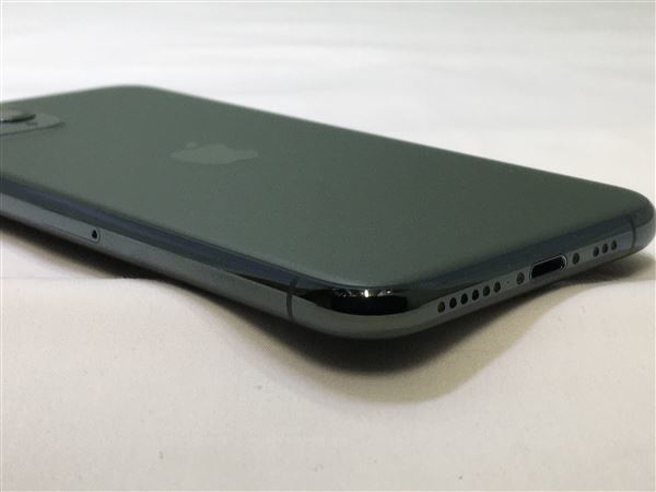 iPhone11 Pro[64GB] SIMロック解除 au ミッドナイトグリーン【…_画像4