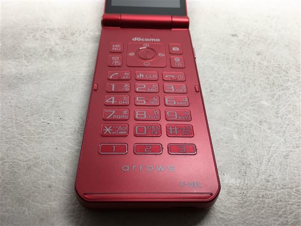 arrows ケータイ F-03L[8GB] docomo レッド【安心保証】_画像4