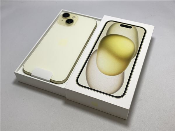 iPhone15[256GB] SIMフリー MTMQ3J イエロー【安心保証】_画像3