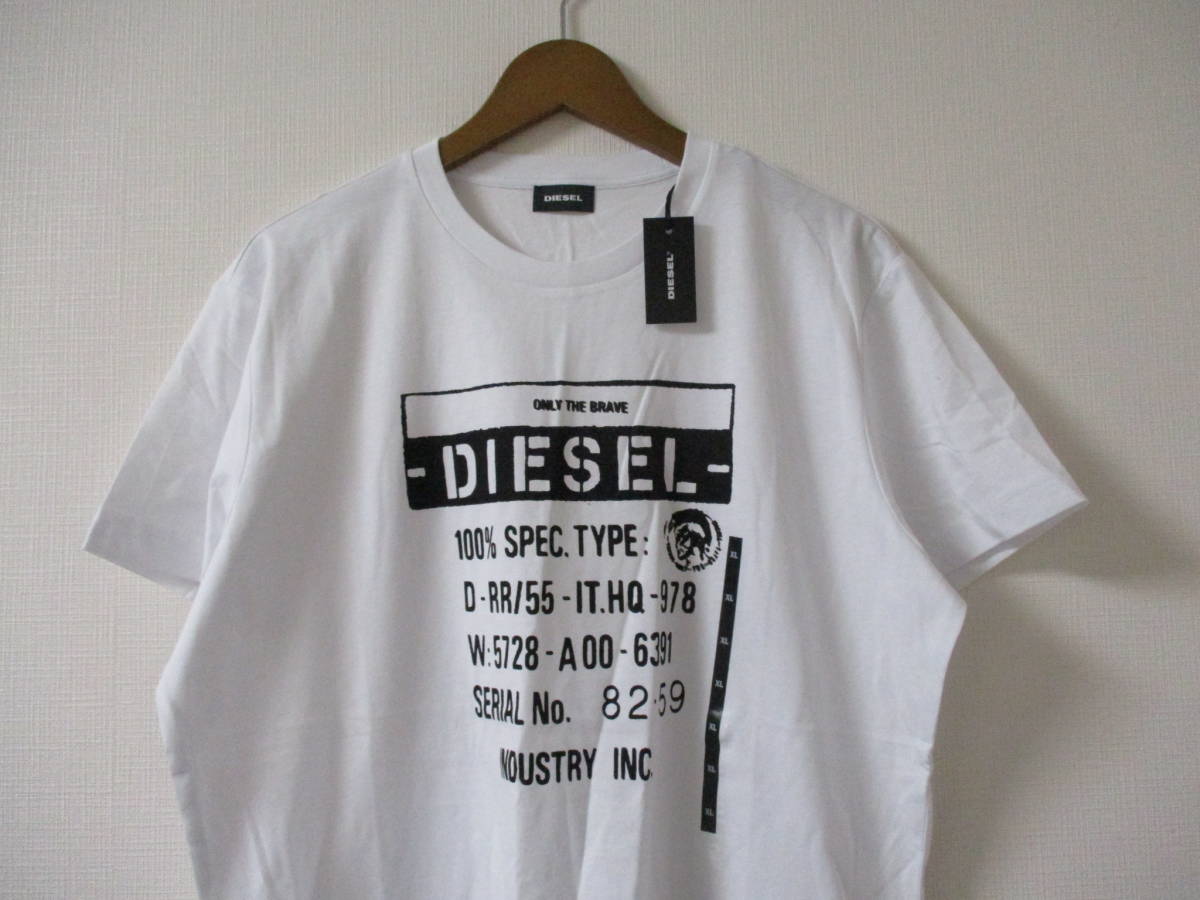 ☆DIESEL/ディーゼル☆未使用 T-DIEGO-S1 半袖Tシャツ サイズ：XL_画像2