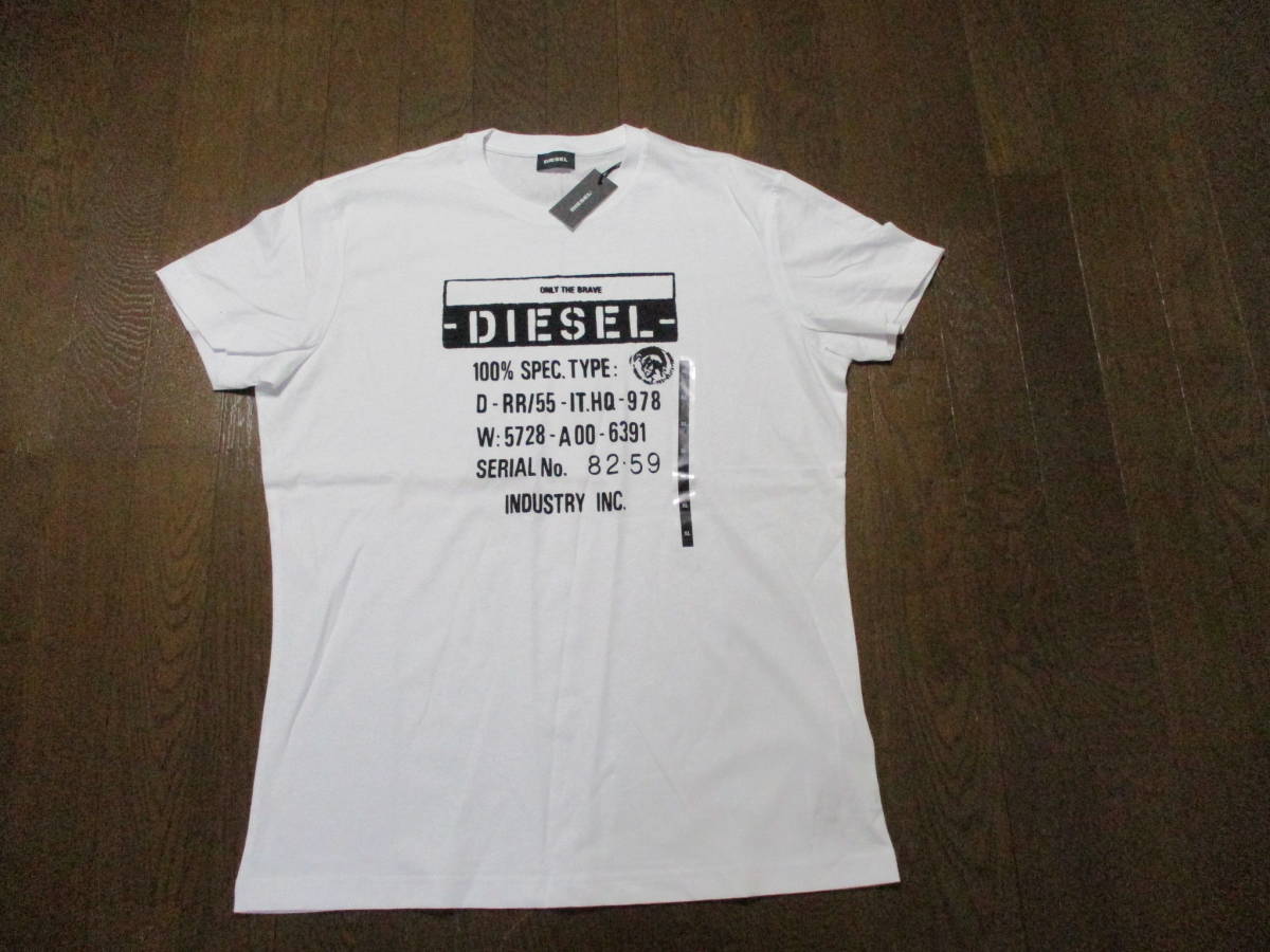 ☆DIESEL/ディーゼル☆未使用 T-DIEGO-S1 半袖Tシャツ サイズ：XL_画像4