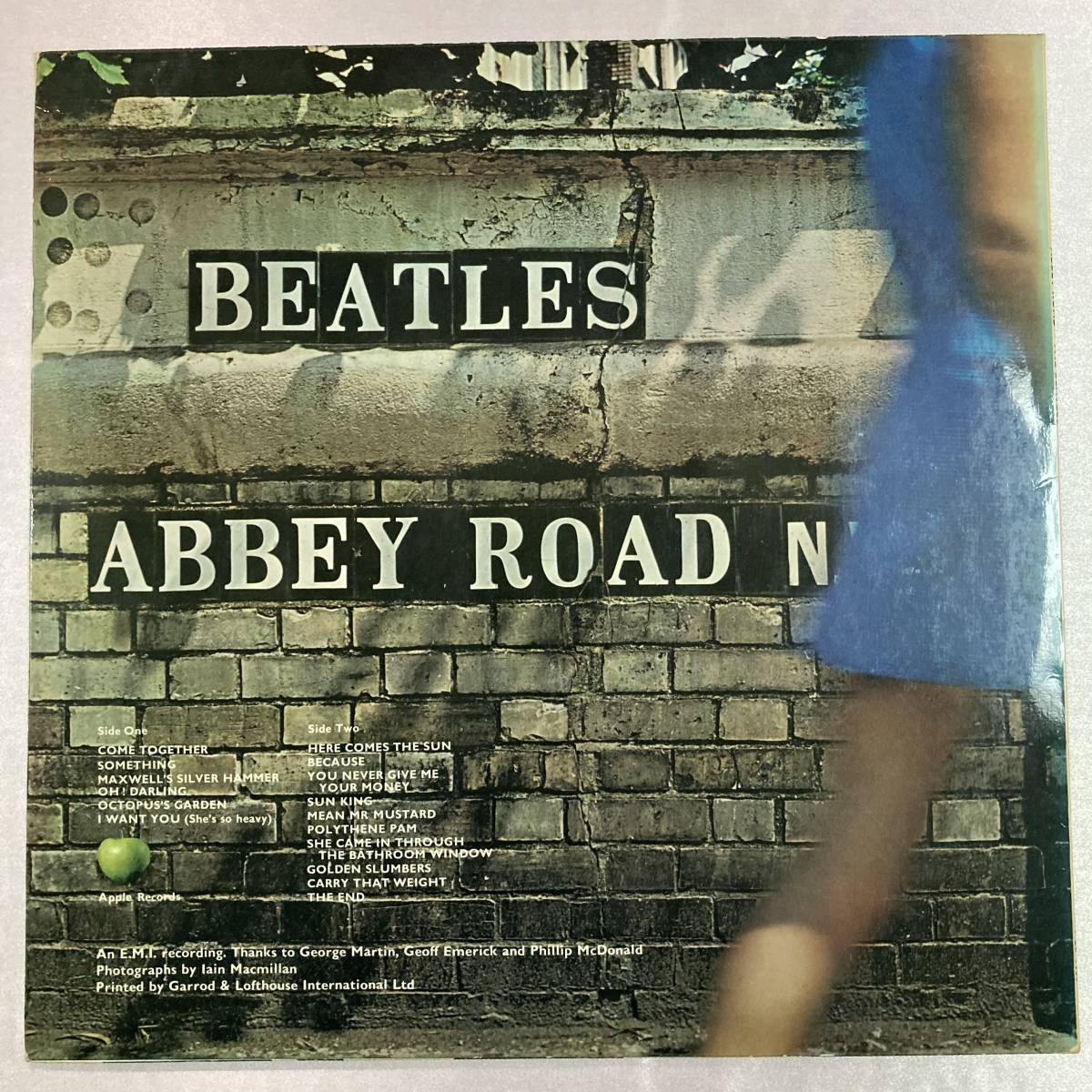 HER MAJESTY記載なし　マト2/1　UK盤　ABBEY ROAD　ビートルズ　THE BEATLES_画像9