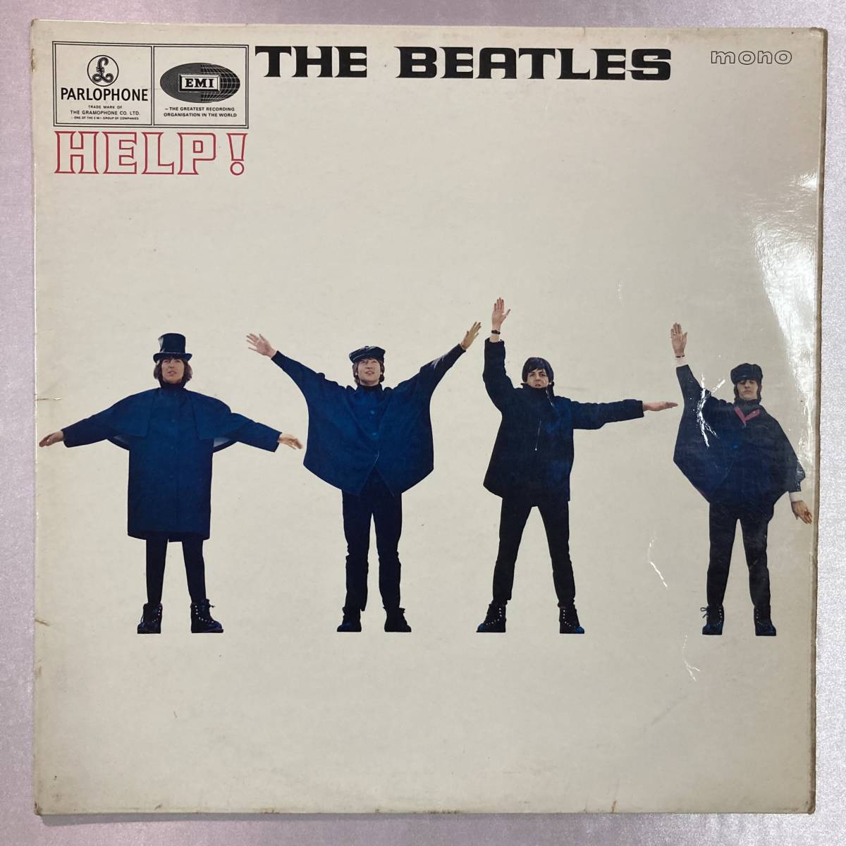 マト2/2　UKモノラル盤イエローパーロフォン　2ndプレス　HELP!　ビートルズ　THE BEATLES_画像7