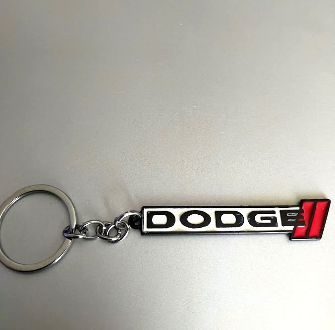 Dodge　ダッジ　キーホルダー　白　ホワイト_画像2