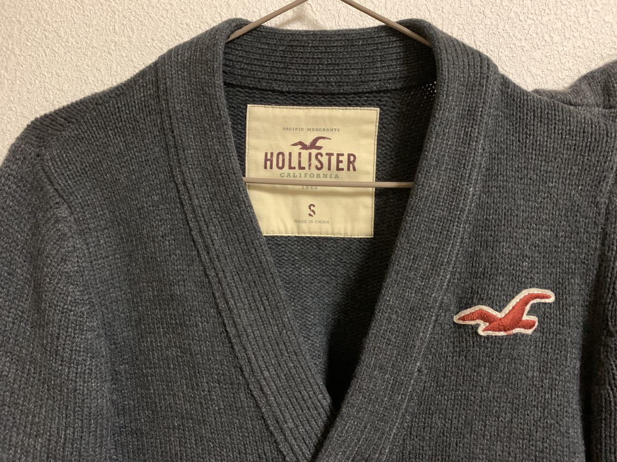 【2点セット】Abercrombie & Fitch と HOLLISTER カーディガン【S日本サイズM】アバクロンビー&フィッチ ホリスター ニット カーデガン_画像3