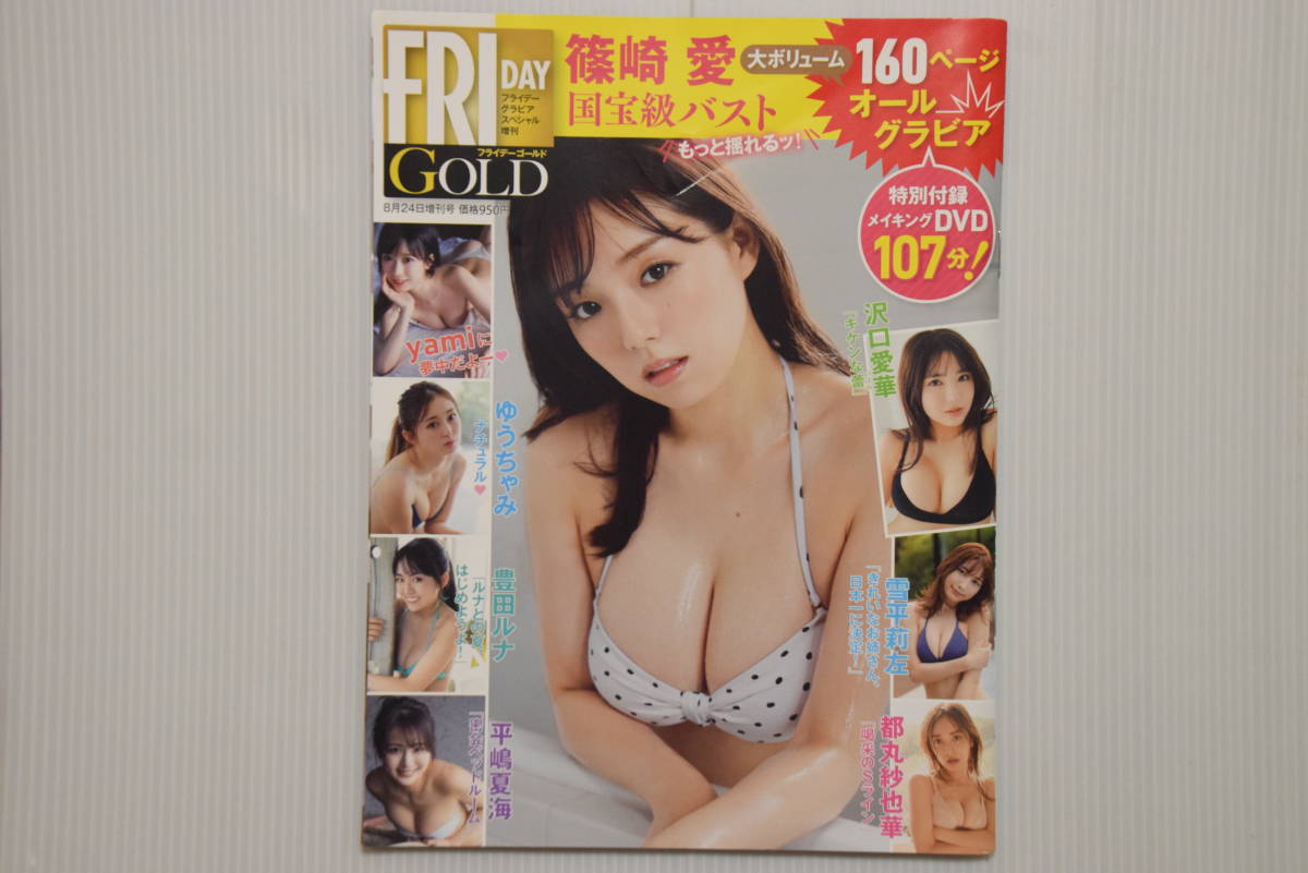 FRI DAY GOLD 2023年8月24日増刊号　雑誌のみ　難有（傷、折れ有り）中古_表紙
