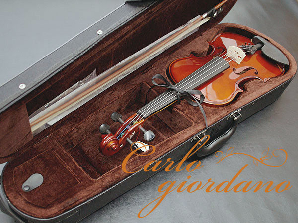新品 送料無料 カルロジョルダーノ VS-1 1/8 分数 バイオリンセット 子供用 ヴァイオリン 即決