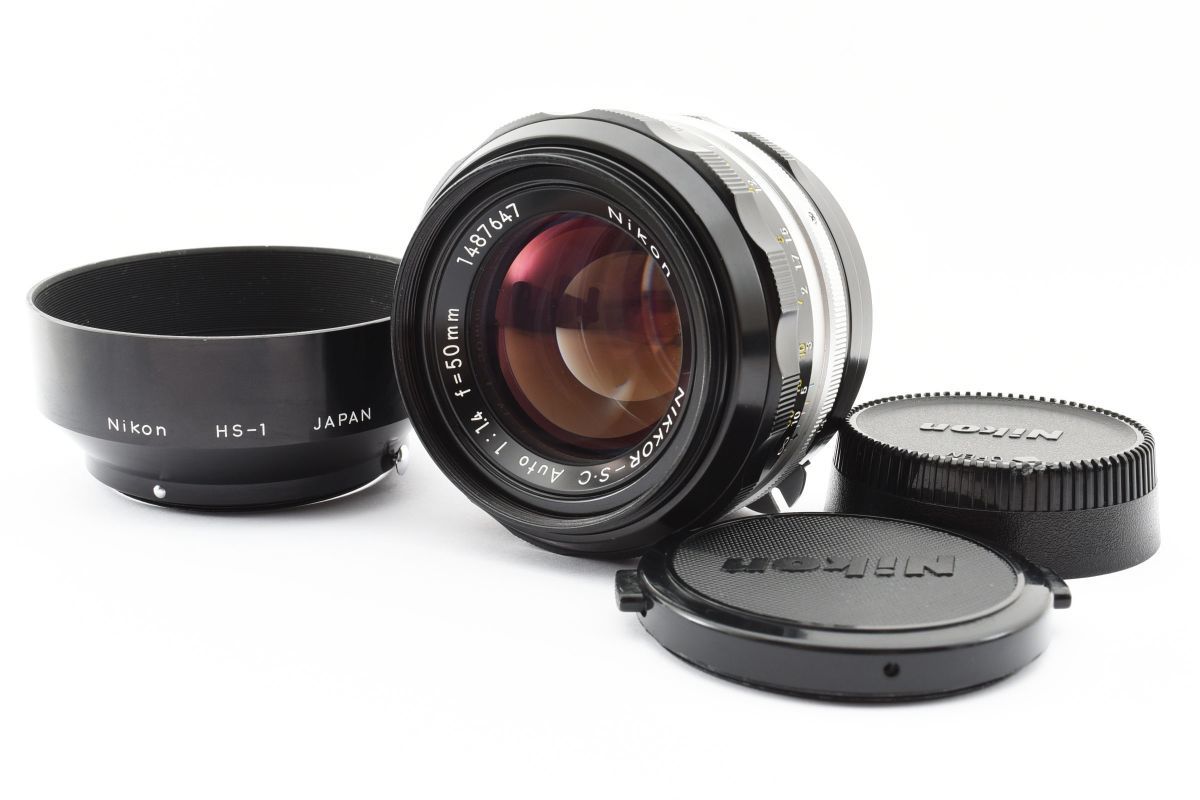 ■美品■NIKON NIKKOR-S・C Auto 50mm F1.4■C709 ニコン_限定一台！