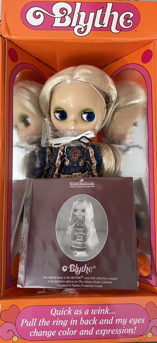 未開封 ブライス ブロンドヘアー Blythe doll 復刻版の画像10