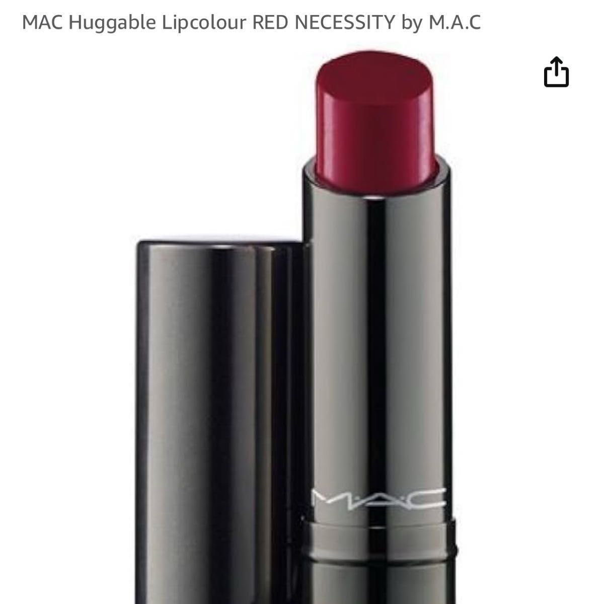 mac HUGGABLE LIPCOLOUR リップスティック　RED NECESSITY
