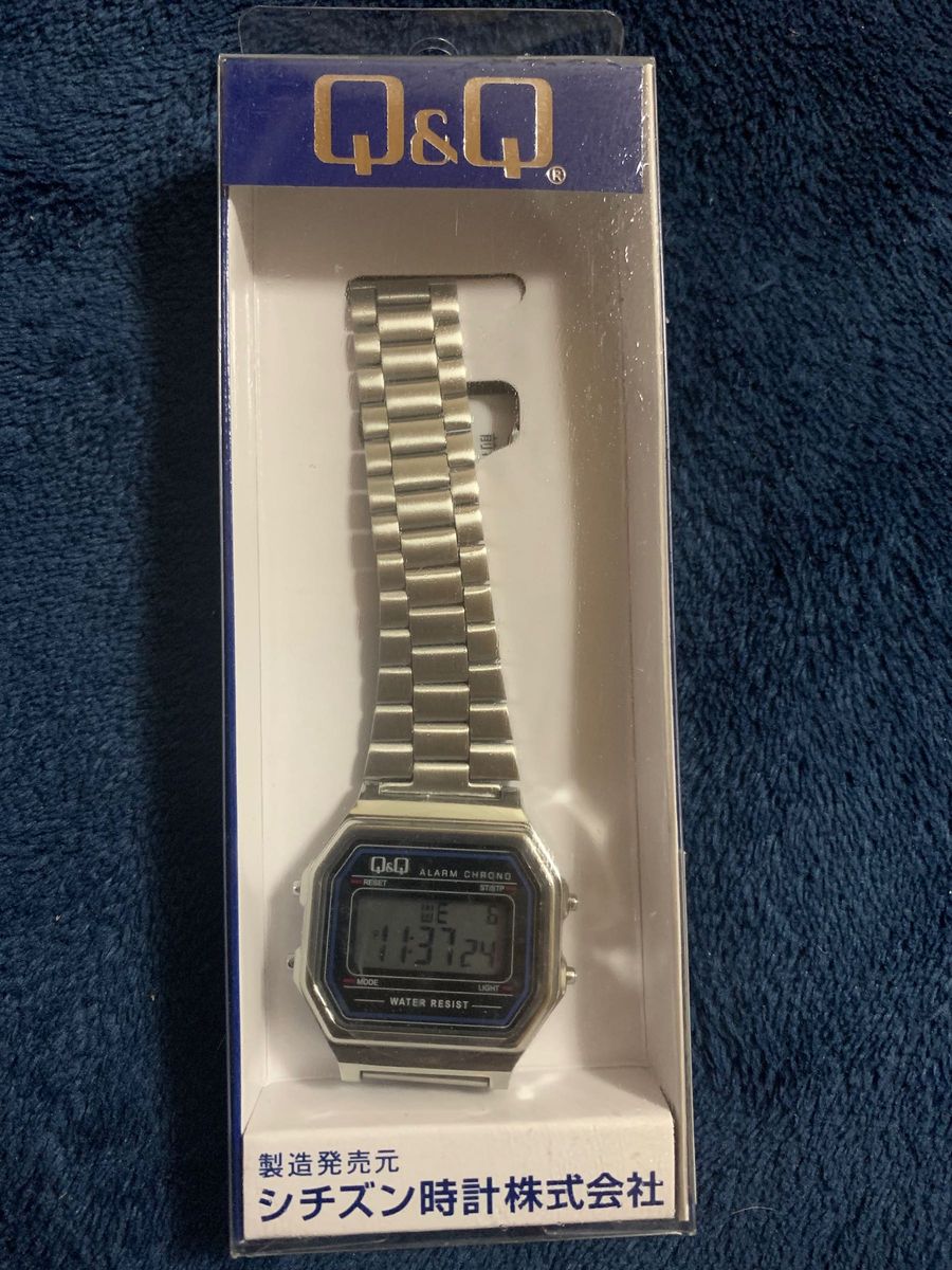 キューアンドキュー 腕時計 デジタル 多機能 防水 G01A-001VK