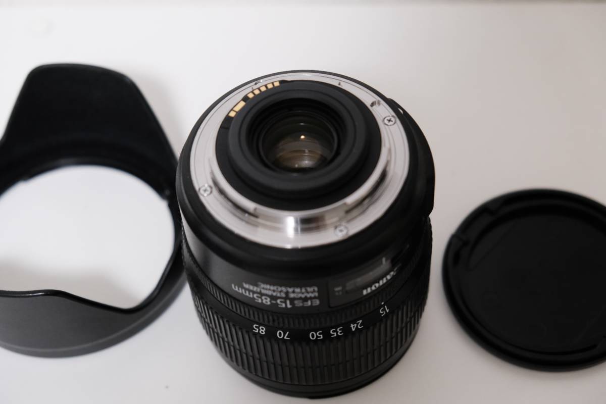 Canon ZOOM LENS EF-S 15-85mm F3.5-5.6 IS USM キヤノン レンズ_画像3